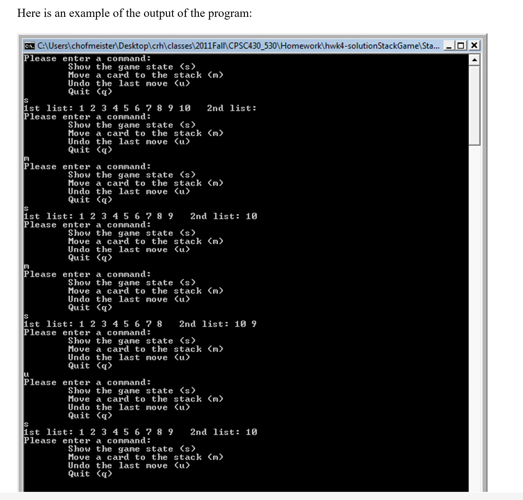 Solved The following class diagram specifies the classes you | Chegg.com