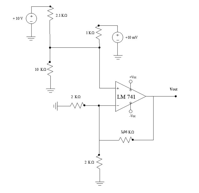Solved IN THE FOLLOWING FIGURE THE LM741 AMPLIFIER | Chegg.com