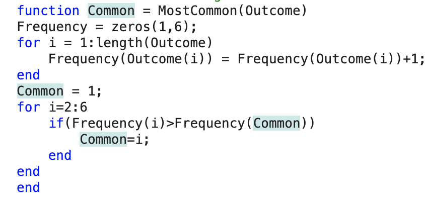 Solved *** In MATLAB *** *** These are my codes used | Chegg.com