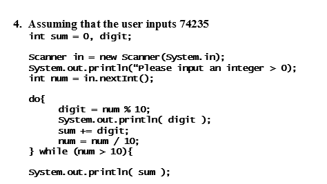 Solved What is the output of each of the following problems, | Chegg.com
