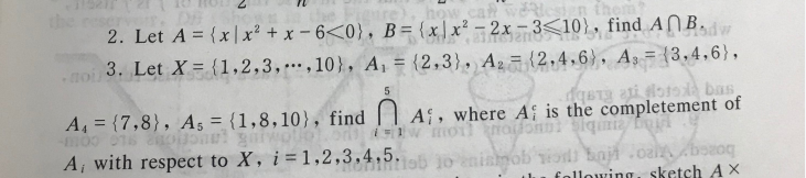 Solved Oplans to construco 1. Let A and B be two given sets | Chegg.com