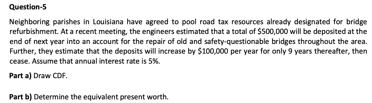Solved Neighboring parishes in Louisiana have agreed to pool | Chegg.com