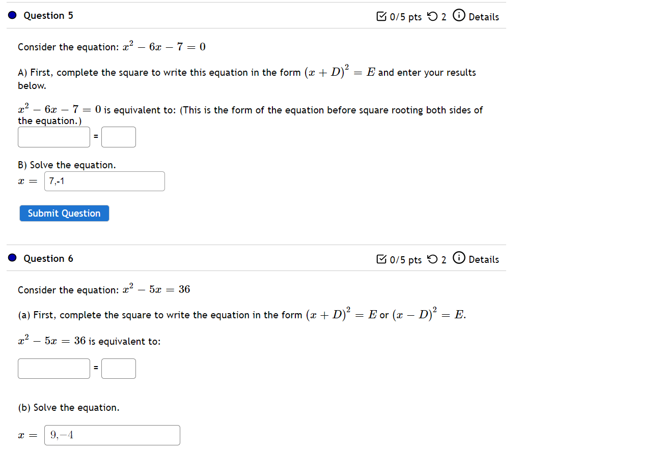 Solved I figured out half of each of these, but didn't | Chegg.com