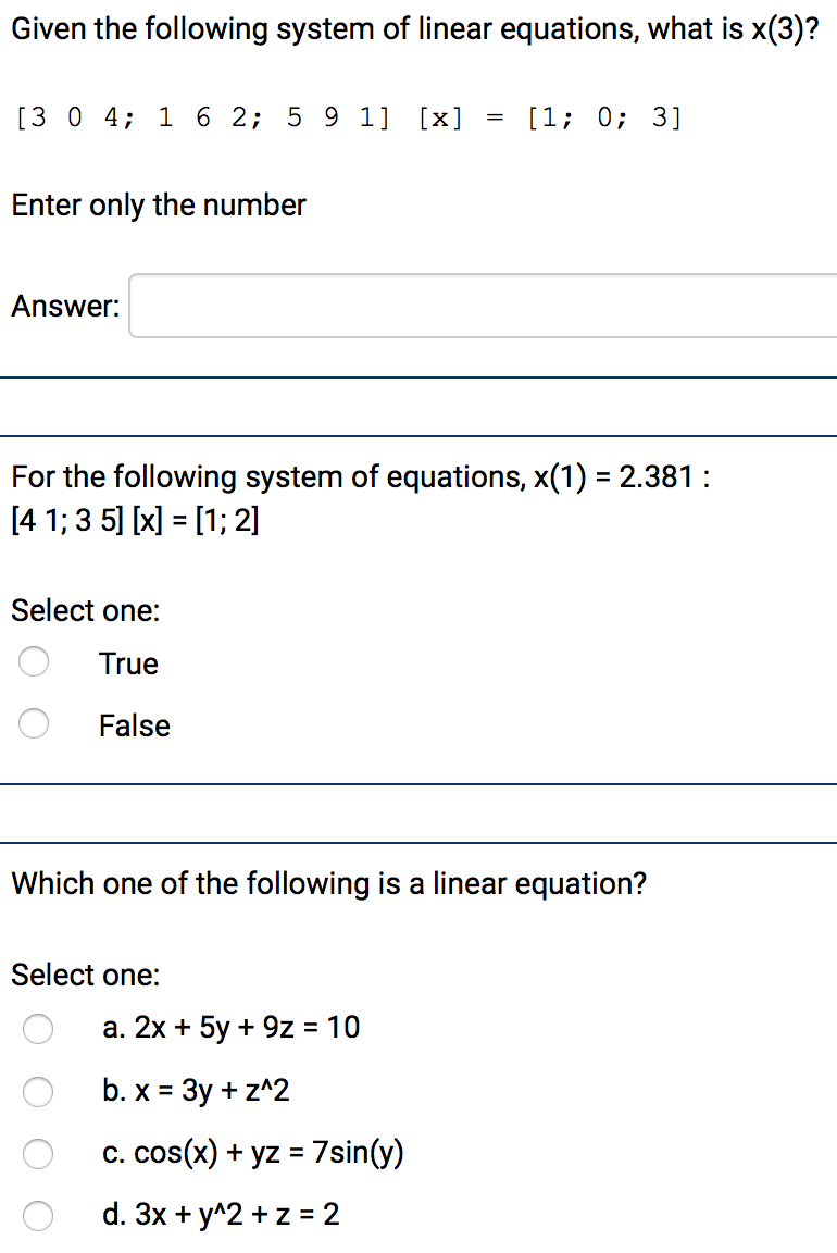 solved-given-the-following-system-of-linear-equations-what-chegg