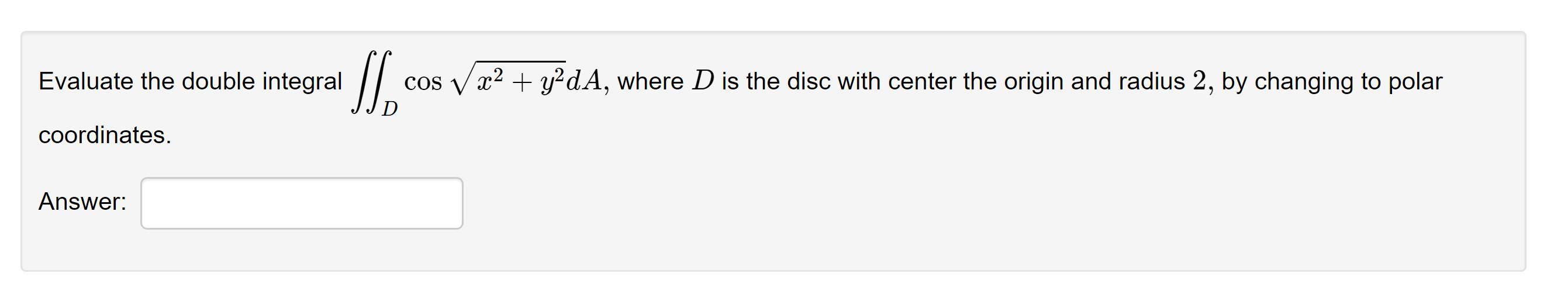 Solved Evaluate the double integral ∬R(3x−y)dA, where R is | Chegg.com