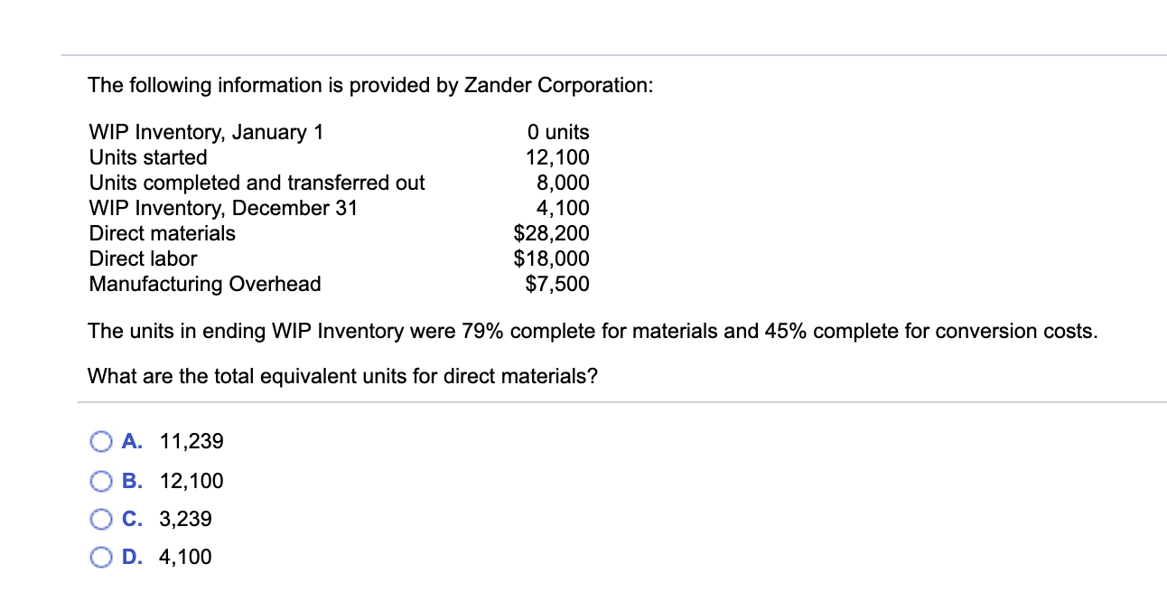 Solved The cost of testing raw materials from a