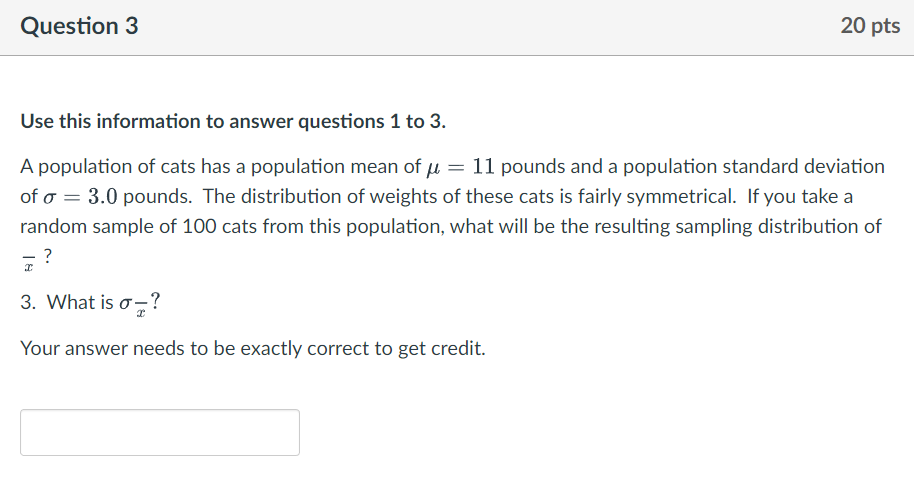 Solved Use this information to answer questions 1 to 3. A | Chegg.com