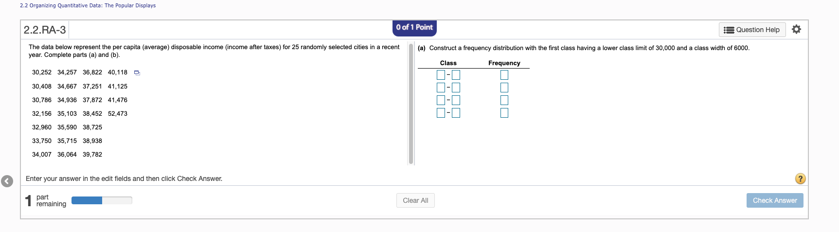 Solved 2.2 Organizing Quantitative Data: The Popular | Chegg.com