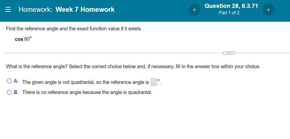 Solved Homework: Week 7 Homework Question 26, 6.3.41 Part 1 | Chegg.com