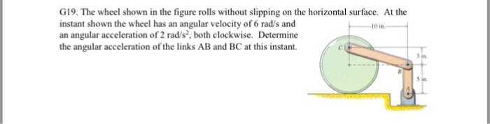 Solved The wheel shown in the figure rolls without slipping | Chegg.com