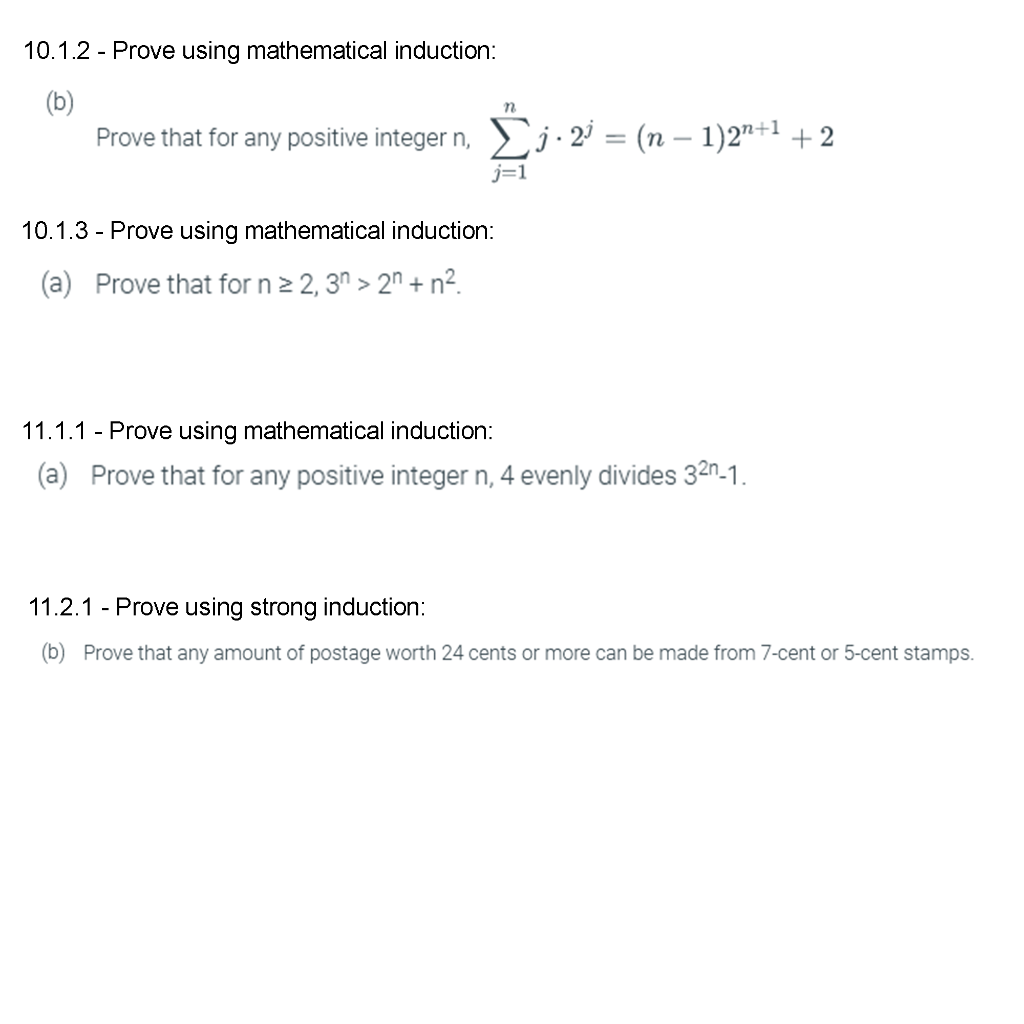 Solved (b) Prove That For Any Positive Integer | Chegg.com