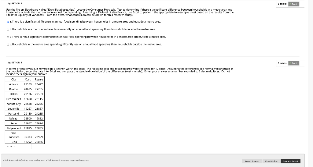 Solved * Question Completion Status: QUESTION 1 5 points Use | Chegg.com