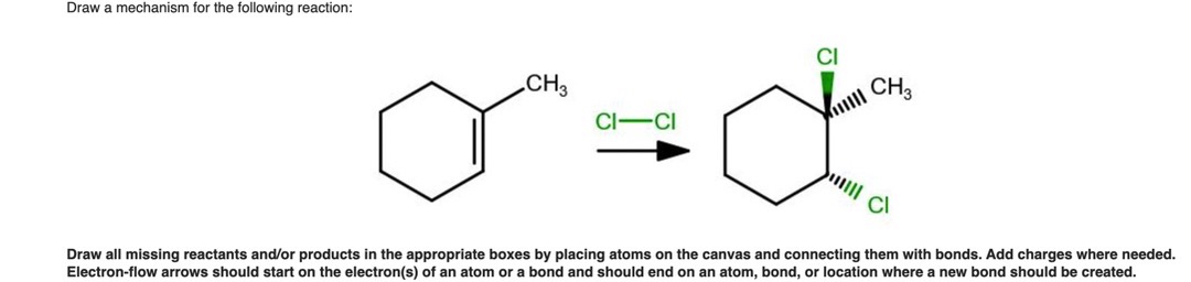 Solved Draw a mechanism for the following reaction: | Chegg.com