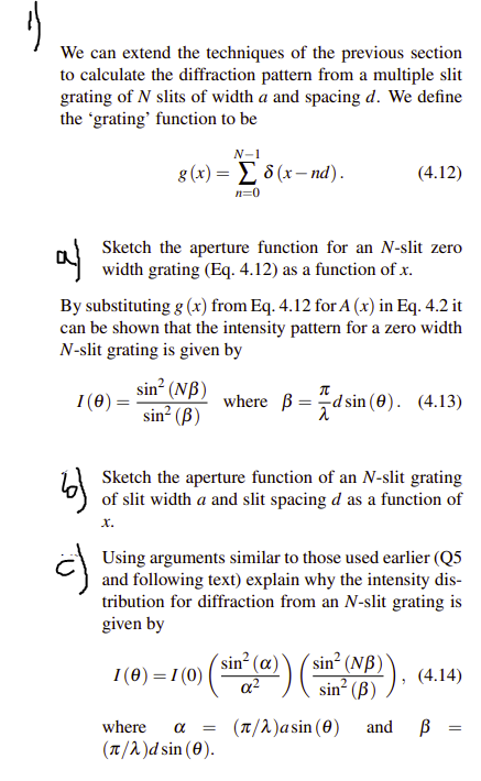 Solved u We can extend the techniques of the previous | Chegg.com