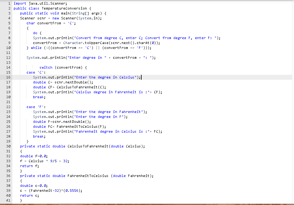 Solved Hi all, I think I have this Temperature Conversion | Chegg.com