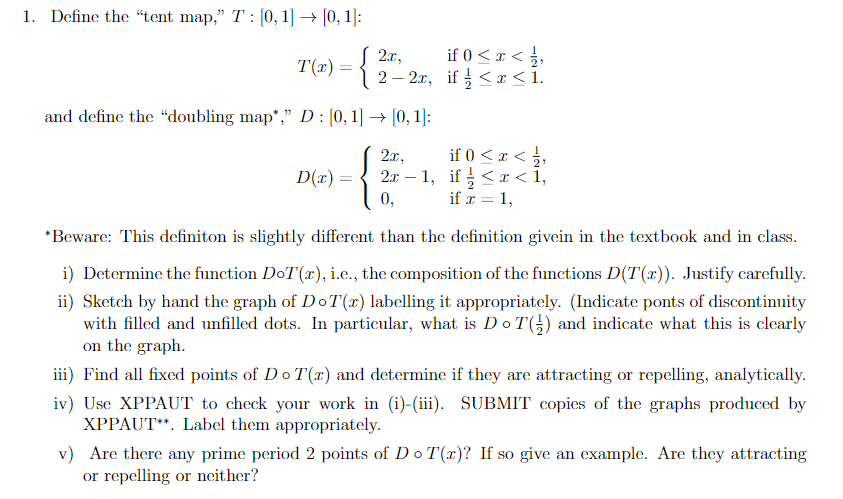 Solved 1. Define the 