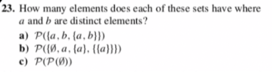 Solved 3. How Many Elements Does Each Of These Sets Have | Chegg.com