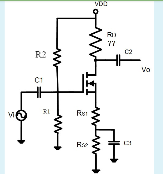 Solved Complete the design of the following amplifier by | Chegg.com