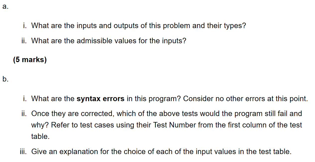 A program is required to compare three numbers to see | Chegg.com