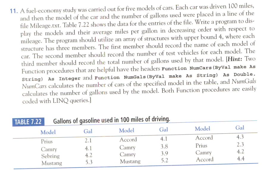 Solved Use visual basic only to solve: No python nothing | Chegg.com
