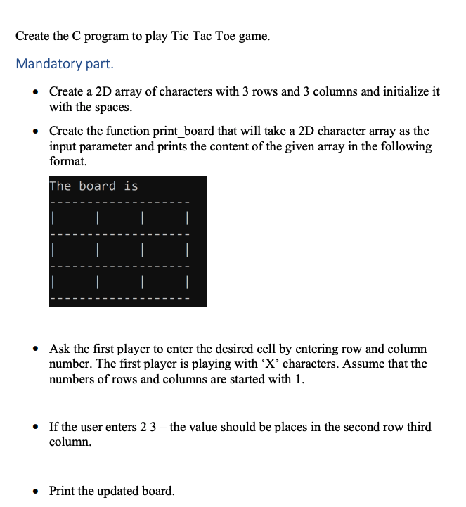 Coding Tic Tac Toe in C. Programming in C