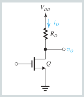 Solved For the following circuit, calculate VOL with the | Chegg.com