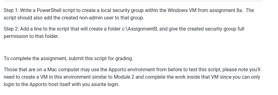 powershell script to set user rights assignment