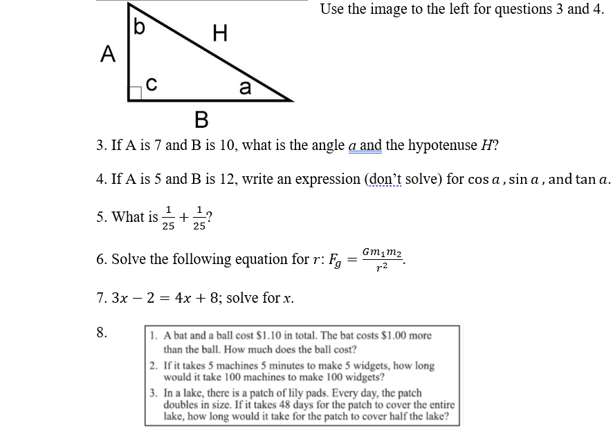 Solved Use the image to the left for questions 3 and 4. H A | Chegg.com