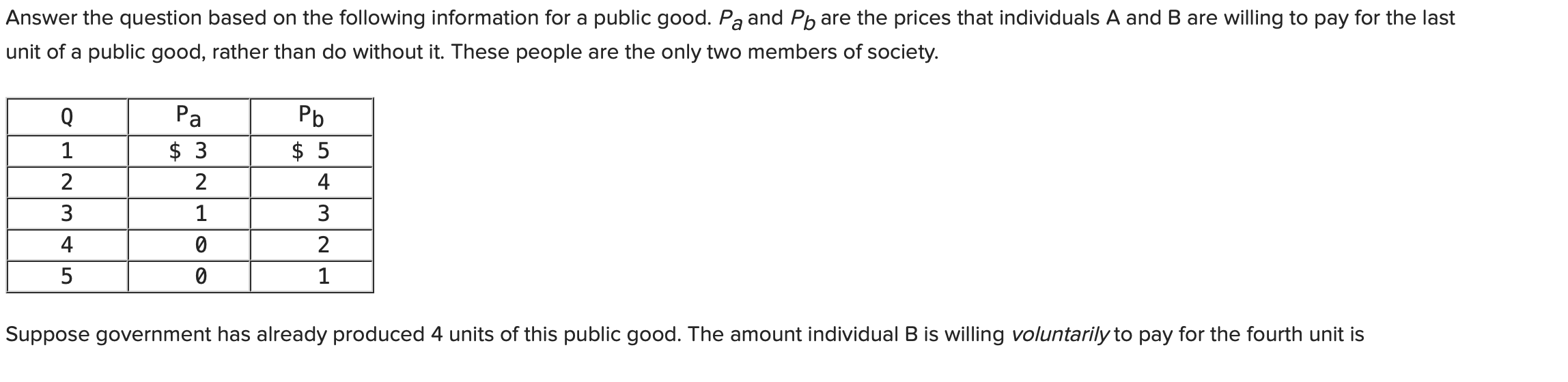 Solved Answer The Question Based On The Following | Chegg.com