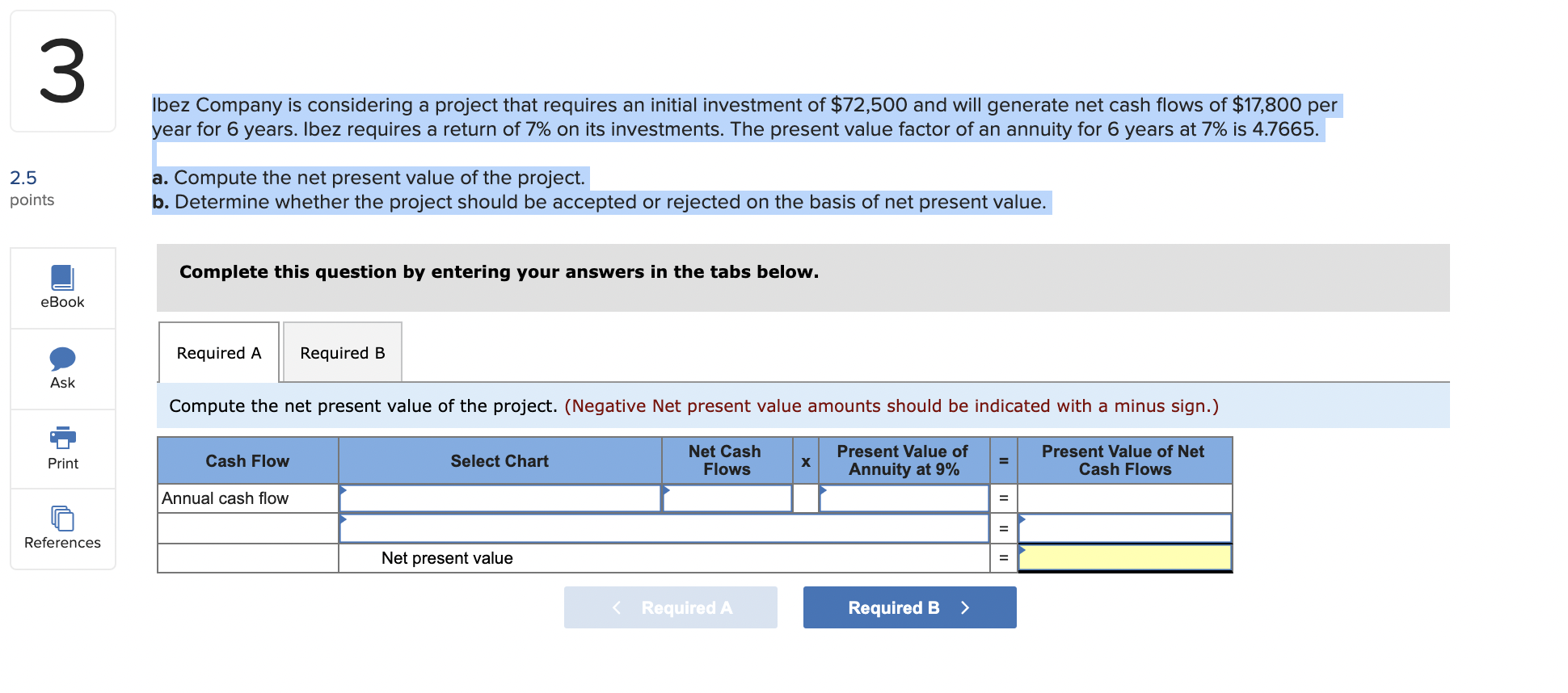 solved-3-ibez-company-is-considering-a-project-that-requires-chegg