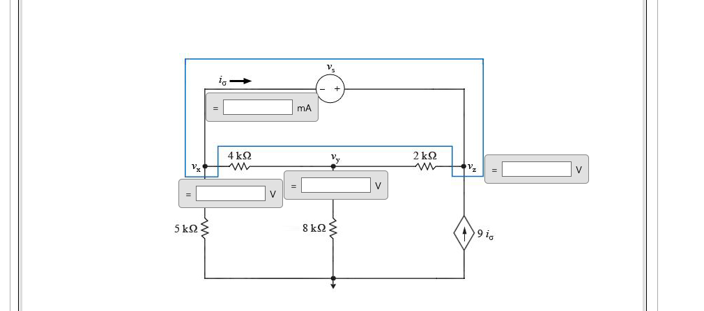 Solved Now you should have four equations (a supernode | Chegg.com