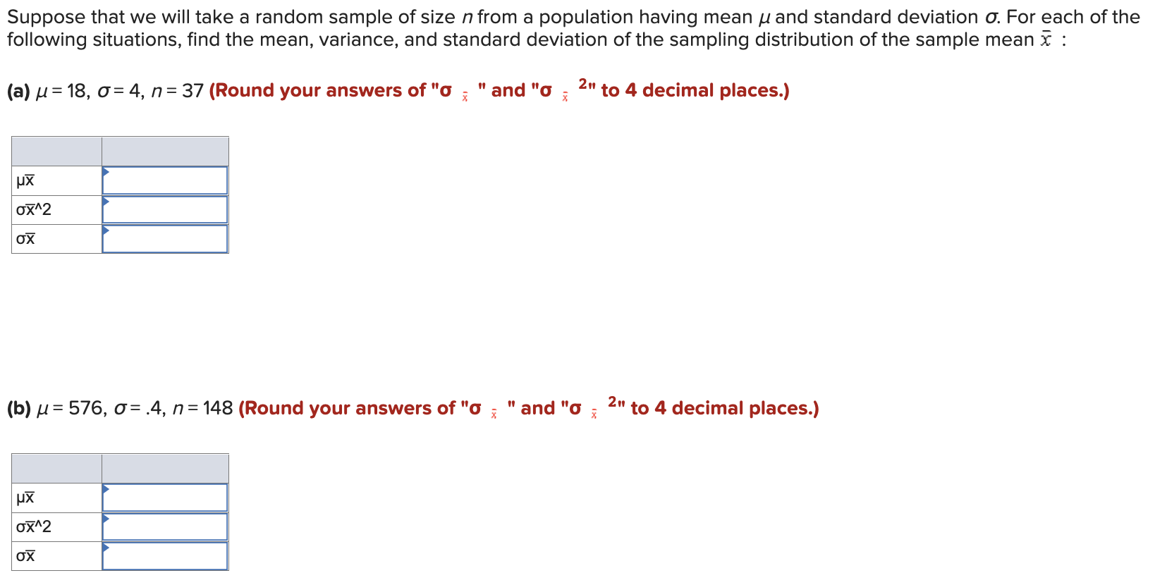 Solved Suppose that we will take a random sample of size n | Chegg.com