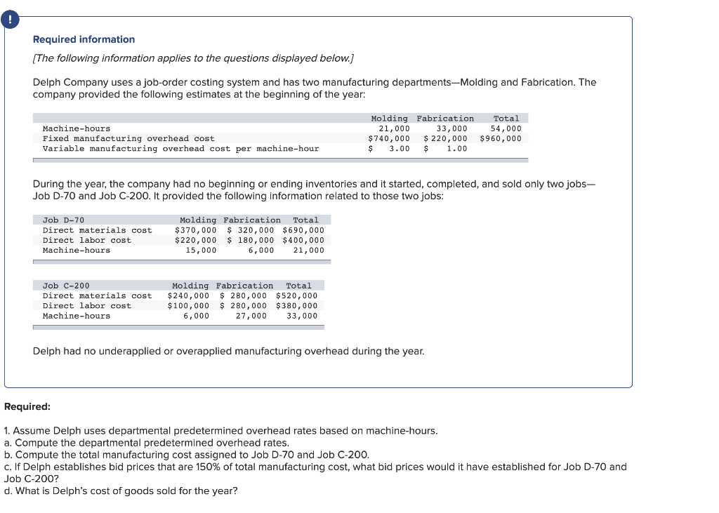 solved-required-information-the-following-information-chegg