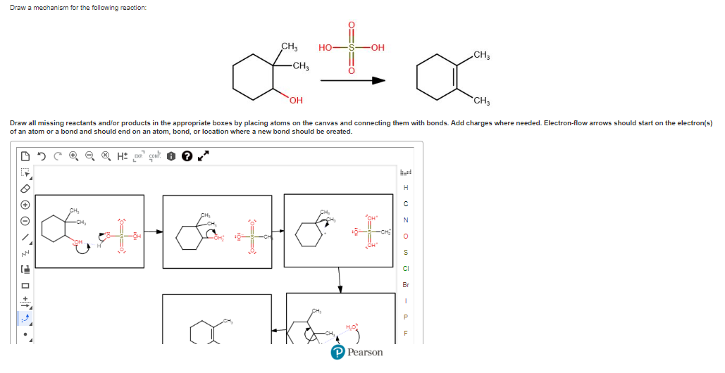 Solved Draw a mechanism for the following reaction: | Chegg.com