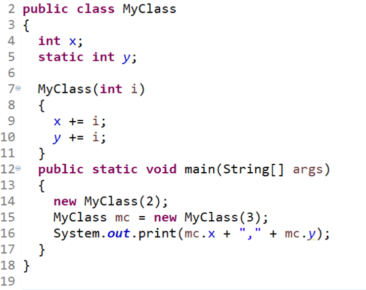 Solved Java question: What is the output of the following | Chegg.com