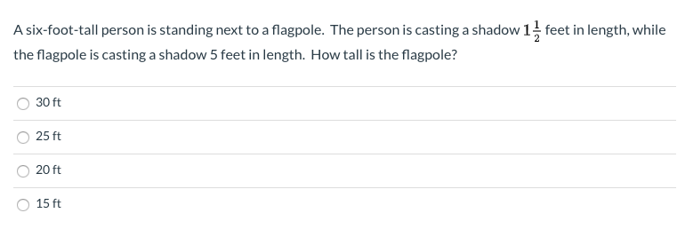 Solved A Six Foot Tall Person Is Standing Next To A Chegg Com