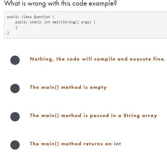 Solved What is wrong with this code? public class Question { | Chegg.com