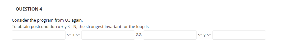 Solved QUESTION 3 Consider the following program which is | Chegg.com