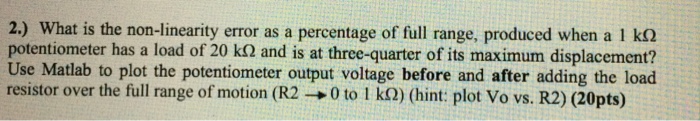 What Is Non Linearity Error