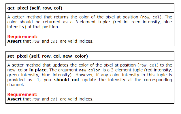 Solved USE PYTHON3; DO NOT IMPORT ANY PACKAGES Please do | Chegg.com