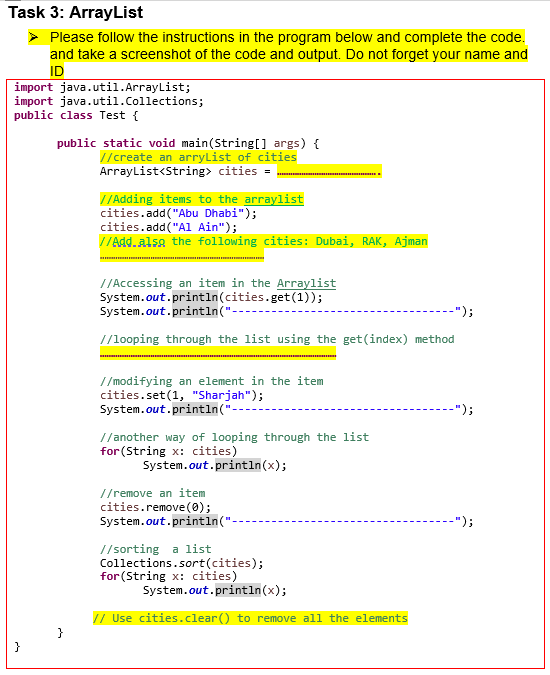 Solved Task 2: The “instanceof” operator > This program | Chegg.com