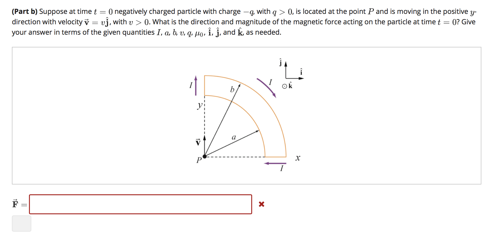 Solved Quarter Circle Current Loop O Points Possible Ung Chegg Com