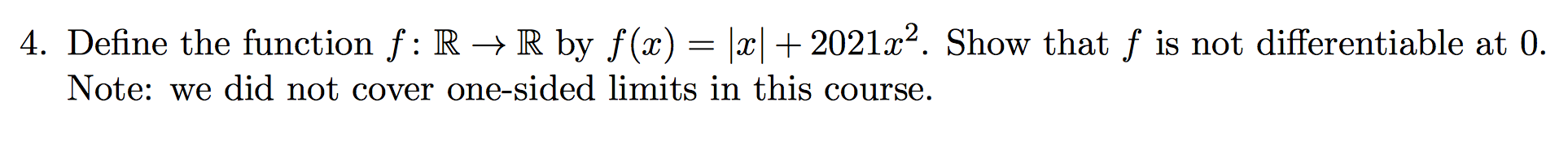 Solved Real Analysis Question! Please help with this h.w. | Chegg.com