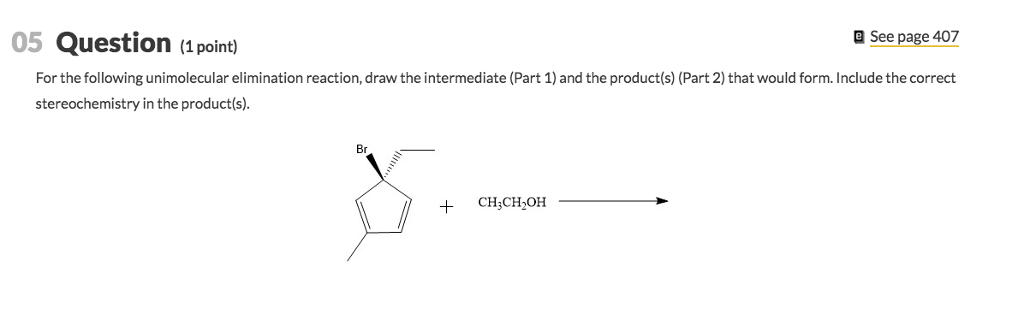 Solved a) Draw the intermediate formed in the reaction. | Chegg.com