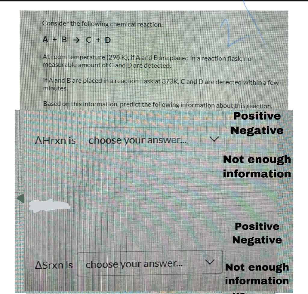 Solved Consider The Following Chemical Reaction. A + B + C + | Chegg.com