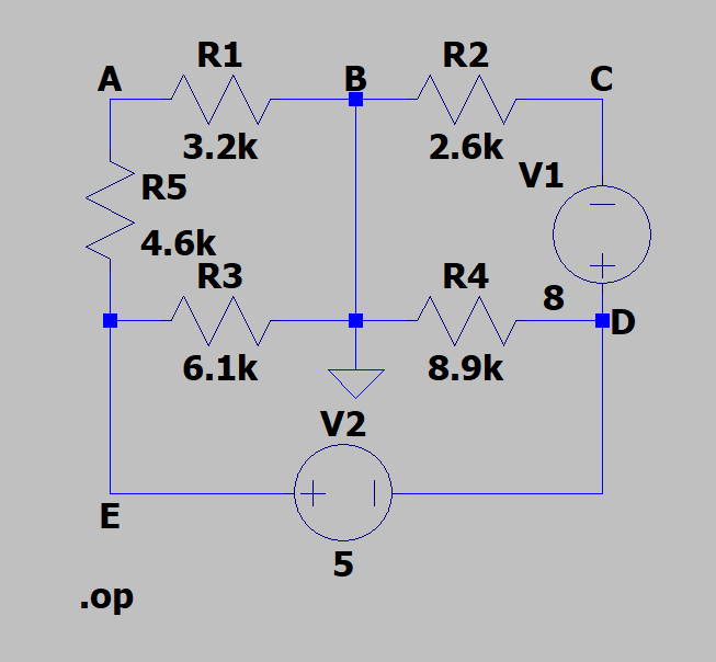 Solved How do you calculated the voltage in the nodes and | Chegg.com