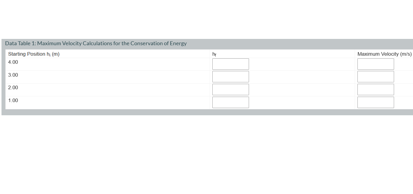 Solved 1. Open the Energy Skate Park: Basics simulation | Chegg.com