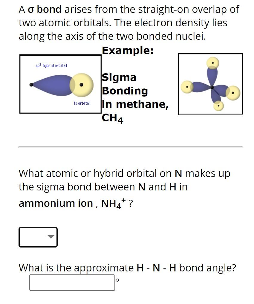 Solved A o bond arises from the straight-on overlap of two | Chegg.com