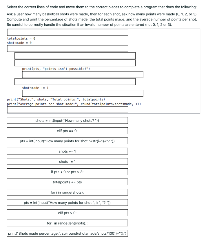 Solved There are eight blanks in this python program. Plz | Chegg.com
