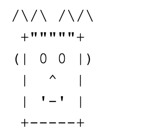 Solved Write a program in JAVA that prints a face that | Chegg.com
